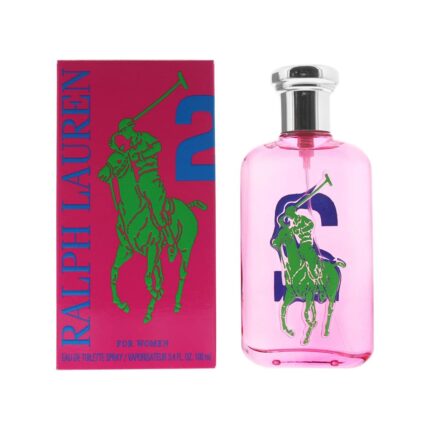 LAUREN BIG PONY WOMEN PINK EDT 100